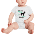 thumbnail image 2 of This Isn't Dog Hair Its German Shepherd Glitter Cute Baby Clothing Bodysuits Boy Girl Unisex, 2 of 5