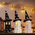 thumbnail image 2 of 3 Piezas Decoración Fantasmas Halloween, Decoraciones Fantasmas Halloween, Decoración Fantasmas Interior con Sombrero para la Decoración del Hogar Halloween Otoño, 2 of 4
