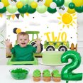 thumbnail image 4 of Merrystorm 68Pcs Farm Tractor 2nd Birthday Party Decorations Second Birthday Tractor Foil Balloon Garland Arch Kit for 2nd Tractor Themed Birthday Party Decor Supplies, 4 of 8