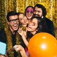 thumbnail image 3 of PTOOTP Rosy Number Shape Party Eyewear Plastic New Year's Eve Glasses 1Pcs, 3 of 4