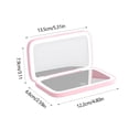 thumbnail image 3 of Danhjin Folding Mirror With Light Handheld Carrying MirrorDouble Sided Refill Light Cosmetic MirrorTri-colour Lighted Small Mirror Kitchen Appliances, 3 of 6