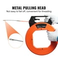 thumbnail image 6 of VEVOR 125ft Fish Tape, Wire Cable Line Puller, 3/16 in PET with High Plastic Case, 6 of 9