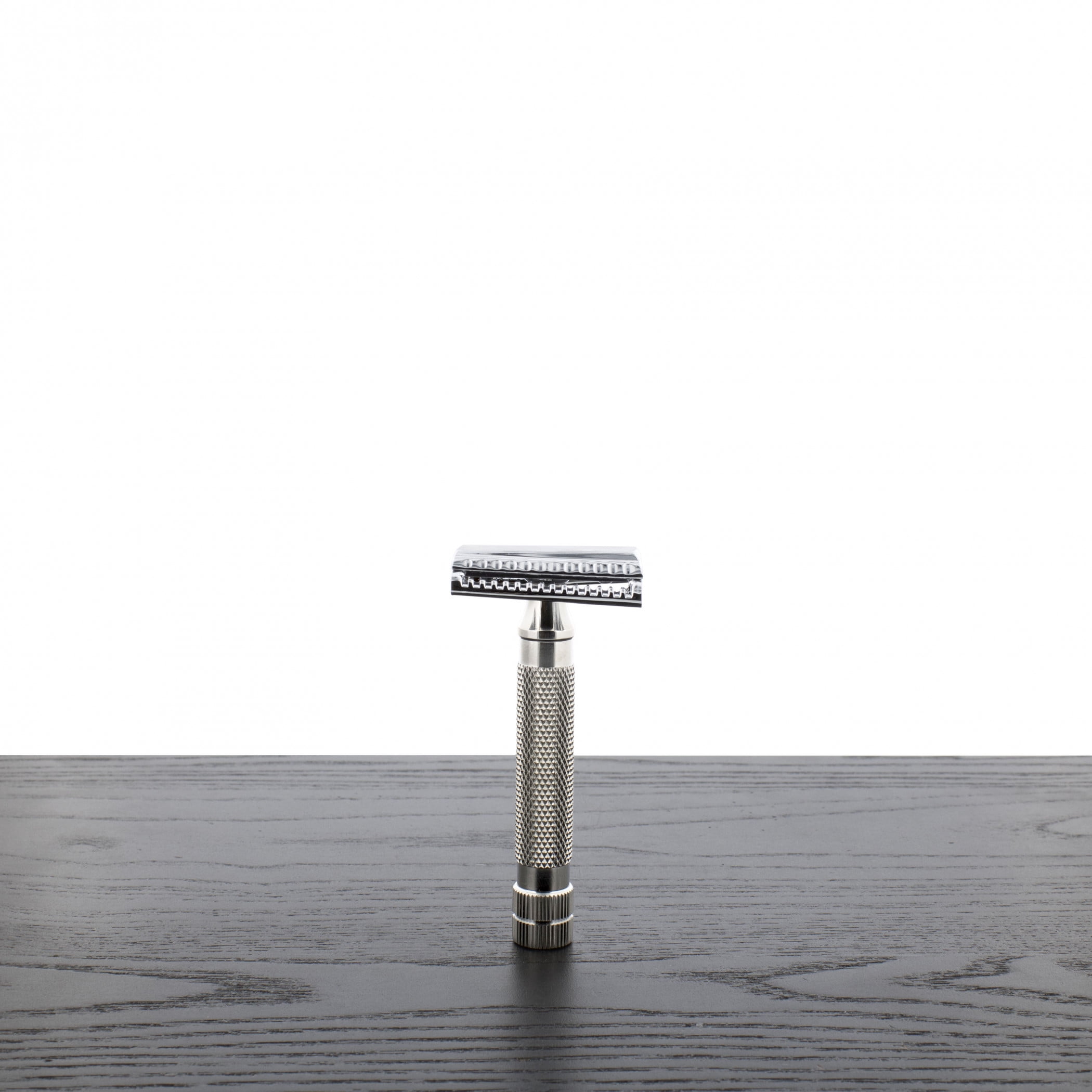 Henson Shaving Aluminum AL13 Mild DE Safety Razor-Jet Black