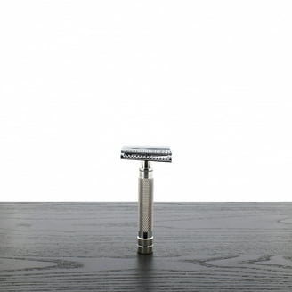 Henson Shaving Aluminum AL13 Mild DE Safety Razor-Jet Black