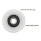 thumbnail image 4 of 2uds Tipo Ranura Polea Nailon Revestido Rulo Rodamiento 5x26x7mm U Ranura Guía Rueda para Puertas Ventana o Conducción Mecánico Equipo, Blanco, 4 of 5