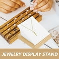 thumbnail image 6 of KONTONTY 2Pcs Golden Jewelry Display Holder Stand for Necklaces Retail Craft Shows, 6 of 7