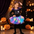thumbnail image 4 of HAYIMI Halloween Girl Outfit Sets For Kids Cute Tutu Dress With Playful For Party And Dress Up Versatile Clothes Sets, 4 of 5