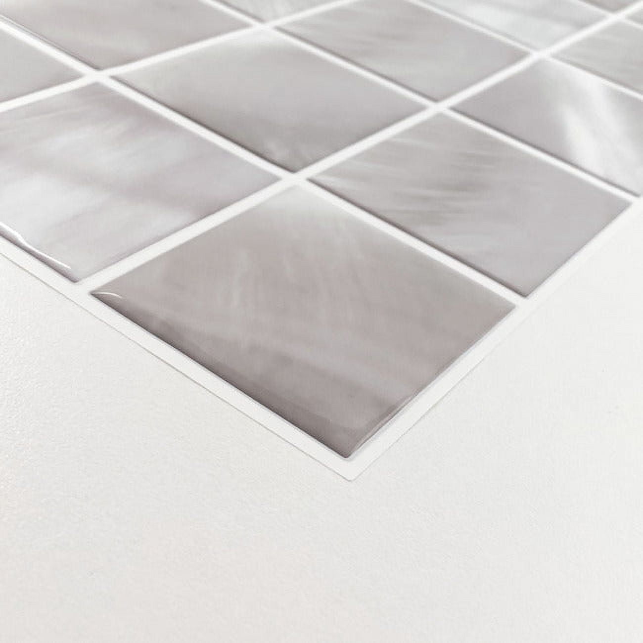Pearl Square Peel And Stick Backsplash