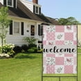thumbnail image 4 of Spring Summer Multicolored Flower Leaves Garden Flag 28x40 Inch Double Side for Outdoor Courtyard Garden Decor Flowers Welcome Holiday Flag for Outside Decoration, 4 of 6