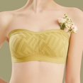 thumbnail image 2 of Women‘s Solid Color Strapless Bra  Enhanced Bust Appearance  Non Slip  Thin Bandeau  Push Up Bra, 2 of 5
