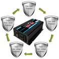 thumbnail image 4 of 4000W Intelligent Digital Car Inverter 2 USB Output Ports Modified Sine-wave Converter with LED Display, 4 of 7