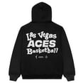 thumbnail image 3 of Unisex Playa Society Black Las Vegas Aces Team Pullover Hoodie, 3 of 3