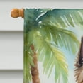 thumbnail image 3 of Cairn Terrier Luau House Flag, 3 of 7