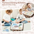 thumbnail image 4 of Busy Board hahaland Montessori para niños pequeños de 2 a 4 años, dinosaurios, 4 of 8