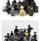 thumbnail image 3 of Minifigura de policía especial de 12 Uds., muñeco de bloques de construcción, muñeco ensamblado de partículas pequeñas esquí esquí Gafas de esquí, 3 of 5
