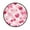 Cherry and Pink Bow Pattern, variant on 36.2 Inch Round Floor Mat Yellow Sunflower Pattern Carpet Decor Rug for Living Room Bedroom