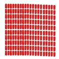thumbnail image 1 of 200pcs Protector de rosca del tornillo rojo 6mm diámetro interior final de vinilo flexible de PVC Unique Bargains tapas protectoras para accesorios de tubería, 1 of 3