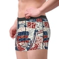thumbnail image 3 of Bingfone Marine Sailing Men's Underwear - Casual Stretch Boxer Briefs-Large, 3 of 7