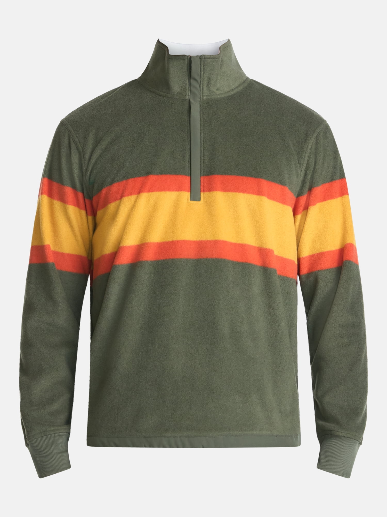Ozark Trail Men's Rugby Shirt with Long Sleeves, Size S-3XL