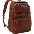 thumbnail image 2 of FRYE Logan Backpack Backpack Cognac Antique Pull Up One Size, 2 of 4