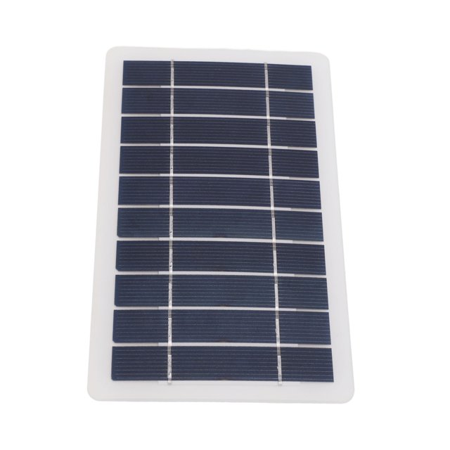5W Solar Panel Charger, USB Solar Panel High Efficiency Monocrystalline Silicon Professional for Laptop for Mobile Phone