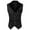 Black-A, variant on Mens Suit Vest Gothic Dress Vest Medieval Court Jacquard Tuxedo Vests Vintage Slim Lining Waistcoat Golden