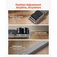 thumbnail image 4 of Rodillos para electrodomésticos VEVOR Heavy Duty, extensibles, 16 ruedas, grises, 4 of 9