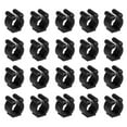 thumbnail image 1 of Dalazy 20x Piscine Queue Canne à Pêche Clips Pinces de Stockage Rack Billard Cue Titulaire 17mm, 1 of 9