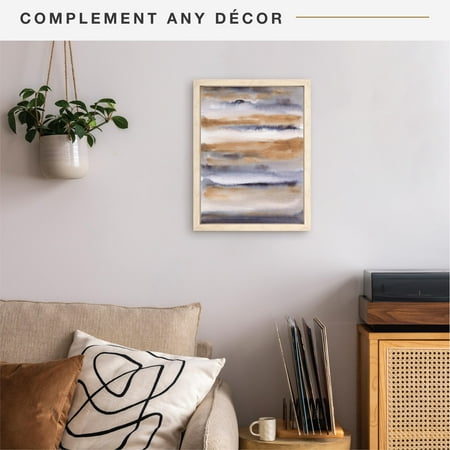 MCS Canvas Float Frames 16x20 Frame, Black Frame for Finished Canvases, Vertical & Horizontal Wall Hanging Large Frame with Adhesive for Canvas Paintings (1-Pack)