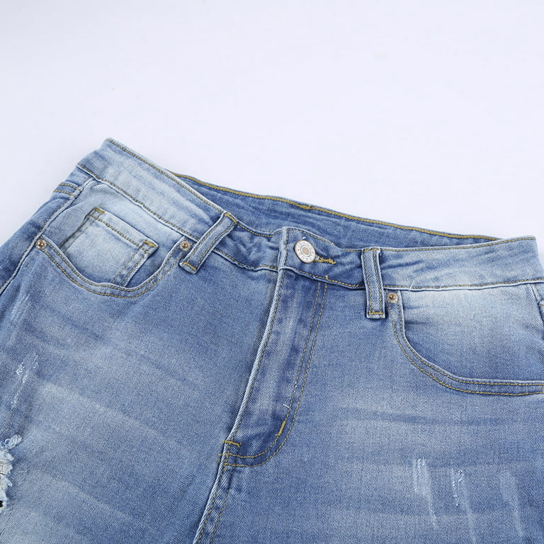 FARYSAYS Tummy Control Jeans for Women's Ripped Boyfriend Jeans