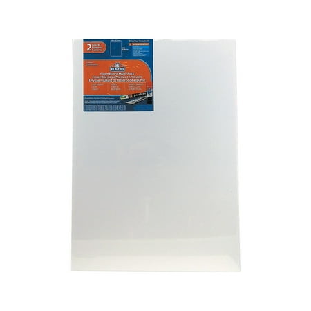 Elmer's Foam Display Boards 24" x 18" White 2/Pack (950023) 07010109