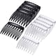 thumbnail image 4 of 24 Pieces Small Hair Side Combs Plastic French Teeth Hair Combs Hair Clip Comb DIY Bridal Wedding Veil Comb for Fine Hair and Most Hairstyles Black and Clear 24 Pieces Small Hair Side Combs, 4 of 5