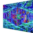 thumbnail image 4 of 3d espacio Trippy tapiz psicodélico colgante de pared colcha habitación decoración del hogar oso de fresa  Electrónica, 4 of 4
