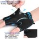 thumbnail image 2 of Guantes de medio dedo para bicicleta de montaña con pantalla táctil antideslizante que absorbe los golpes con forro de gel líquido Feliz Sencillez, 2 of 3