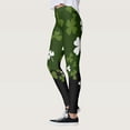 thumbnail image 6 of Bjutir Women Leggings St Patricks Day Yoga Pants Women'S Paddy Stripes Good Luck Green Pants Print Leggings Pants For Yoga Running Pilates Gym, 6 of 7