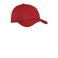 thumbnail image 3 of Port Authority Adult Unisex Regular Plain Cap Red One Size Fits All, 3 of 4