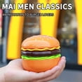 thumbnail image 7 of USB Rechargeable Hamburger Shaped Mini Fan with Built-In Beauty Mirror, Portable Handheld Cooling Device for Personal Use and On-The-Go Refreshment with Fun Novelty Design, 7 of 7