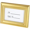 thumbnail image 3 of Beautifully Beaded Gold Photo Frame/place Holder, 3 of 4