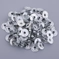 thumbnail image 2 of 100 Pieces Wick Holder Support Tabs Metal Replacement Wick for Oil Lamp Lamp Lampe , , 12.5x3mm 100pcs-12.5x3mm, 2 of 8