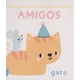 thumbnail image 1 of Toca y siente: librito para carriola. amigos (gato) / pd., 1 of 1