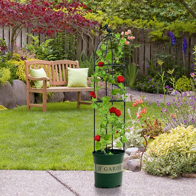 Planta de vid trepadora,Jardinería de vid trepadora Planta de jardinería de vid trepadora Estaca de planta Solución innovadora