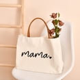 thumbnail image 3 of Bolsa para mamá, regalos para mamá, bolsa para mamá, bolsa para ir de compras, a la playa, para viajar, etc., 3 of 5