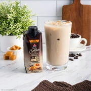 Atkins Protein Shake, Iced Coffee Café Caramel, Keto Friendly, 15g Protein, Caffeinated, 4 Count