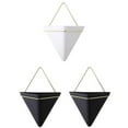 thumbnail image 1 of LOVIVER 3 X Triangle Wall Planters Geometric Wall Mounted Flower Pots, 1 of 8
