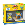 thumbnail image 2 of Funko Bitty POP! Town: SpongeBob SquarePants - Pineapple House Town and SpongeBob with Gary Collectible Vinyl Mini Figure, 2 of 6