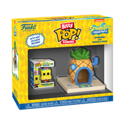 Funko Bitty POP! Town: SpongeBob SquarePants - Pineapple House Town and SpongeBob with Gary Collectible Vinyl Mini Figure