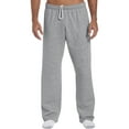 thumbnail image 1 of Heavy Blend Open-Bottom Sweatpants, 4XL, Black, 1 of 1