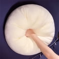 thumbnail image 4 of Giant Plush Steamed Bun Cushion & Plush Pillow, 15cm/5.9in Soft Stuffed Bao Bun Pillow, Cute Food-Shaped Plush Toy for Home Decor, Stress Relief & Comfort, 4 of 7