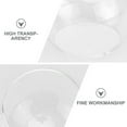 thumbnail image 5 of Gymnture Clear Glass Dome Containers 2PCS Cake Cover Immortal Flower Cloche (10cm), 5 of 11