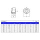 thumbnail image 2 of cSeao 100 Uds. Tuercas de seguridad de nailon M4 x 0,7 MM, tuercas de seguridad hexagonales insertadas, color negro, 2 of 5